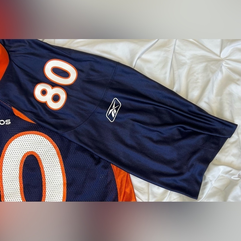 Rod Smith Denver Broncos Vintage Reebok On Field Football Jersey - Picture 7 of 12
